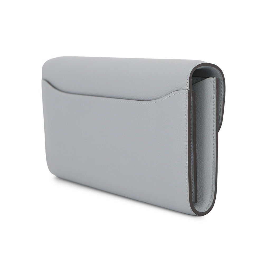 Hermes Wallet Constance Tougo Long Gris Perle Silver — view 2