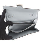 Hermes Wallet Constance Tougo Long Gris Perle Silver — view 5