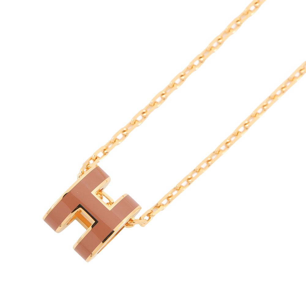 Hermes Necklace Mini Pop New Gold — view 3