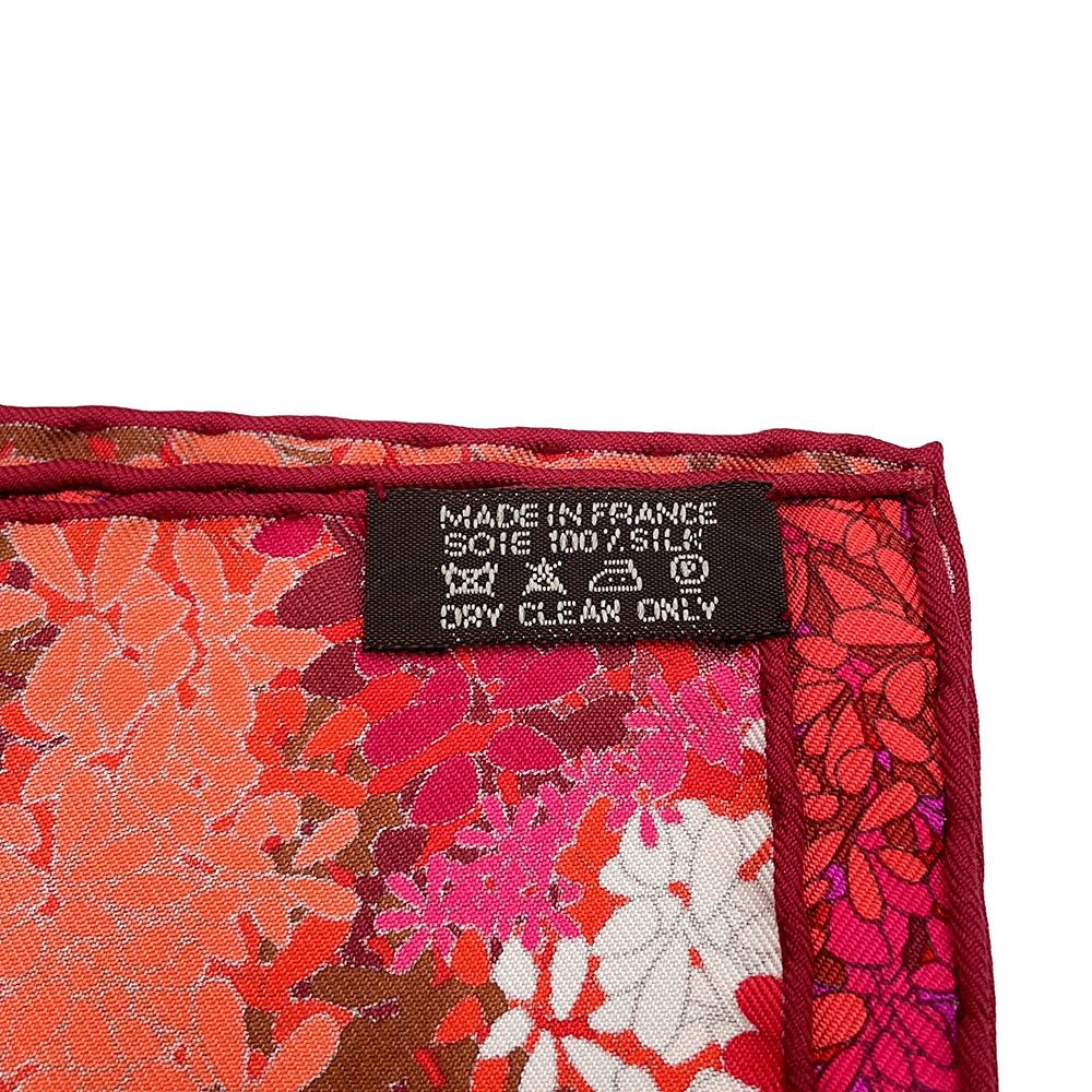 Hermes Scarf Carre 90 Flower Offering Offrandes D'un Jour Silk — view 9
