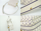 Louis Vuitton LV Naviglio Damier Azur Shoulder Bag White Gray — view 6