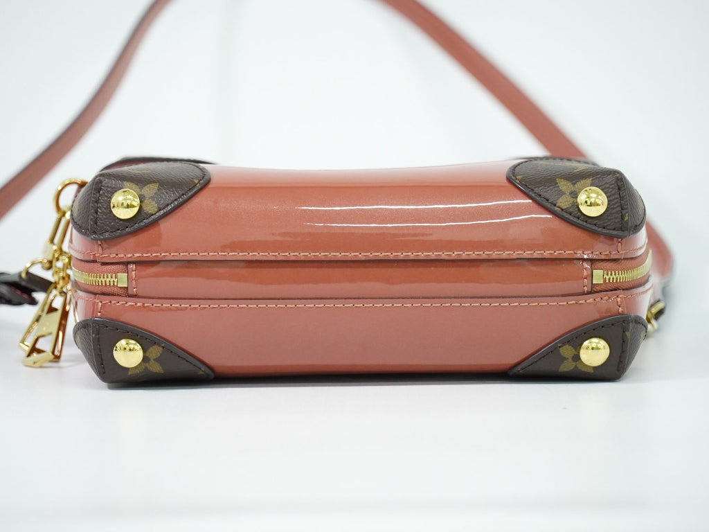 Louis Vuitton LV Venice Vernis Miroir Monogram Shoulder Bag Pochette Ville Rose — view 3