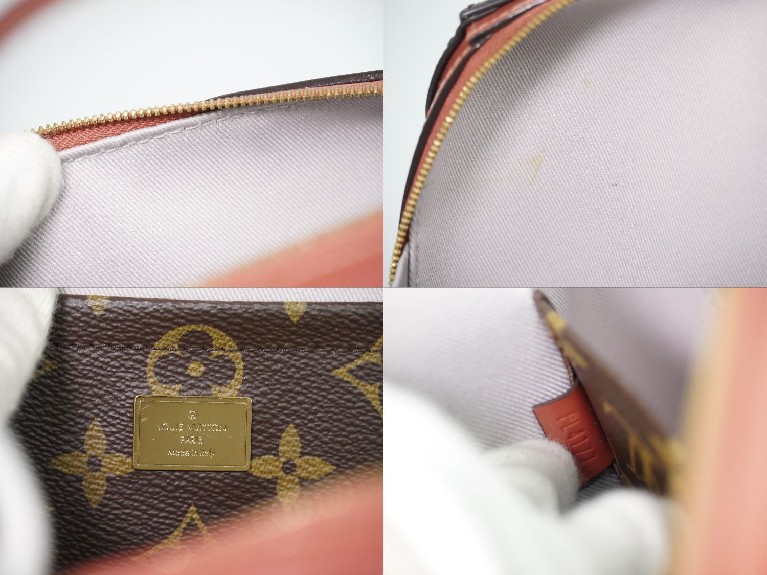 Louis Vuitton LV Venice Vernis Miroir Monogram Shoulder Bag Pochette Ville Rose — view 9