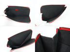 Louis Vuitton LV Supreme Pochette Jour GM Epi Leather Clutch Red White — view 8