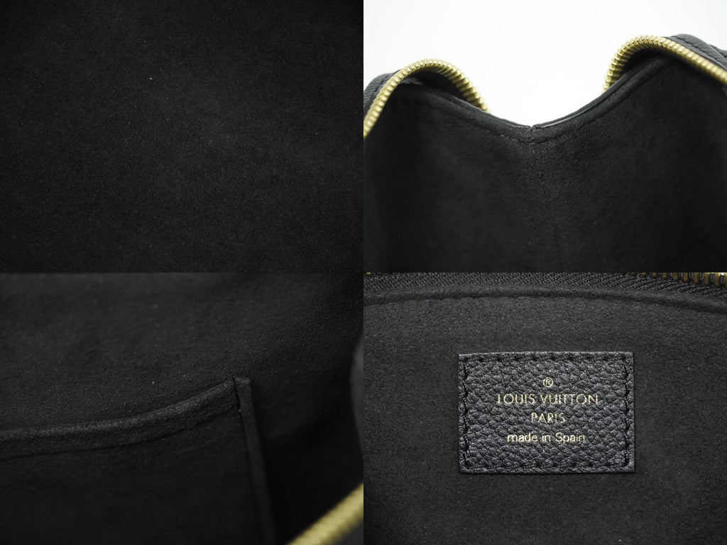 Louis Vuitton LV Petit Palais PM Bicolor Monogram Empreinte Leather 2-Way — view 9