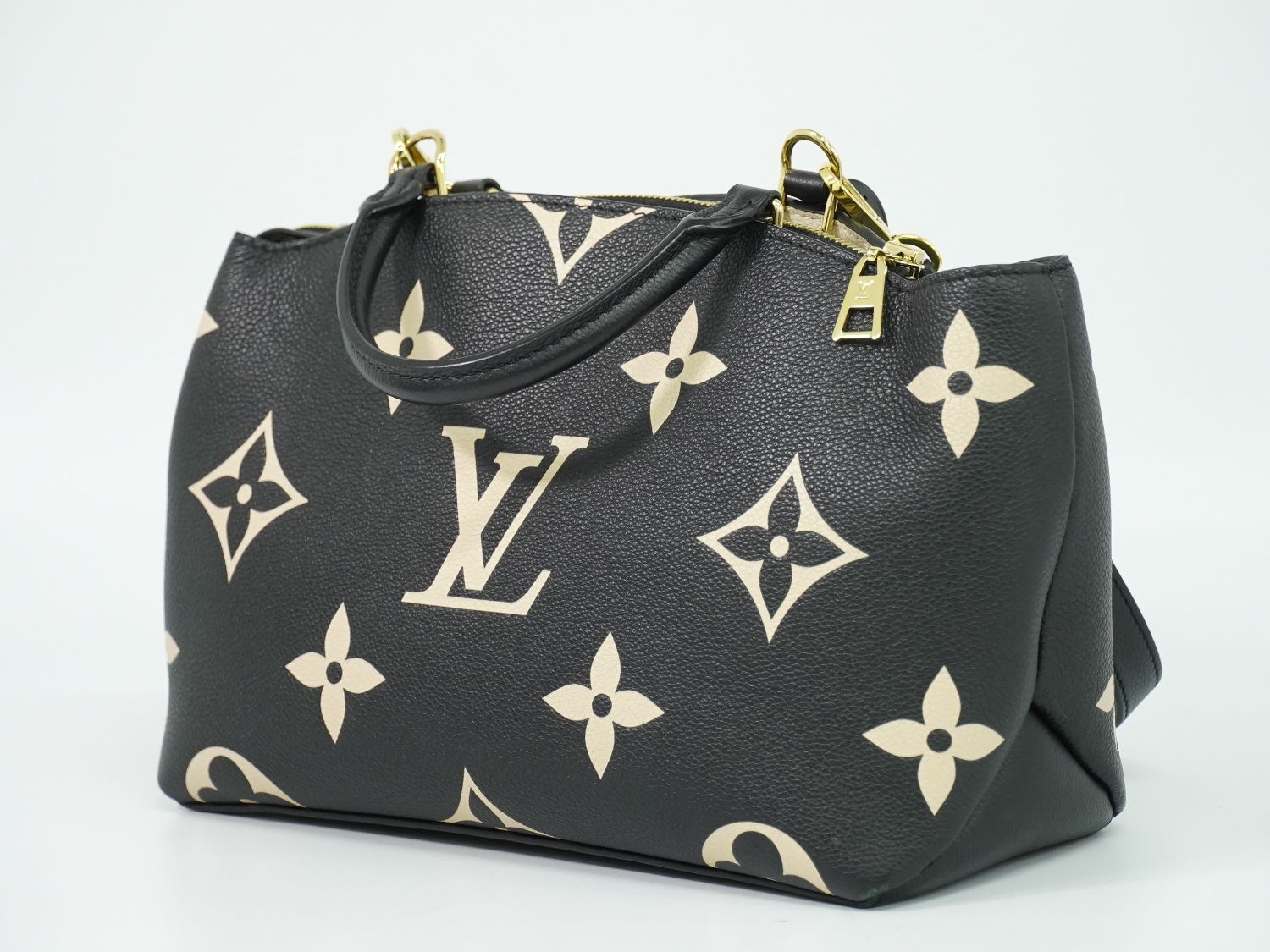 Louis Vuitton LV Petit Palais PM Bicolor Monogram Empreinte Leather 2-Way — view 2