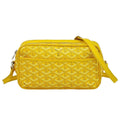 Goyard Cup Vert PM Shoulder Bag Pochette Yellow