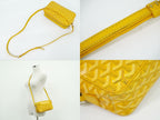 Goyard Cup Vert PM Shoulder Bag Pochette Yellow — view 6