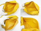 Goyard Cup Vert PM Shoulder Bag Pochette Yellow — view 8
