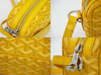 Goyard Cup Vert PM Shoulder Bag Pochette Yellow — view 7