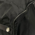 Prada Boston Bag Black No Lock Leather — view 6