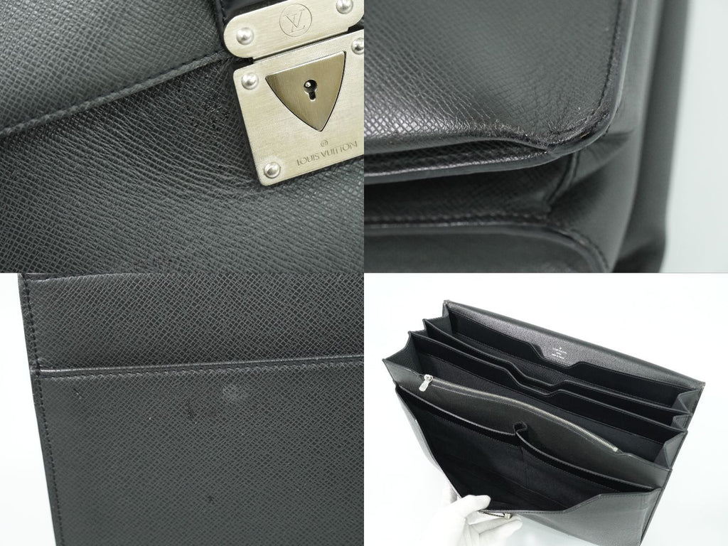 Louis Vuitton LV Robusto 3 Epi Leather Business Bag Handbag Ardoise — view 8
