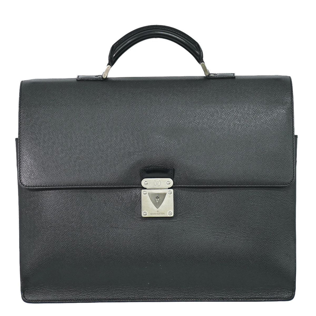 Louis Vuitton LV Robusto 3 Epi Leather Business Bag Handbag Ardoise