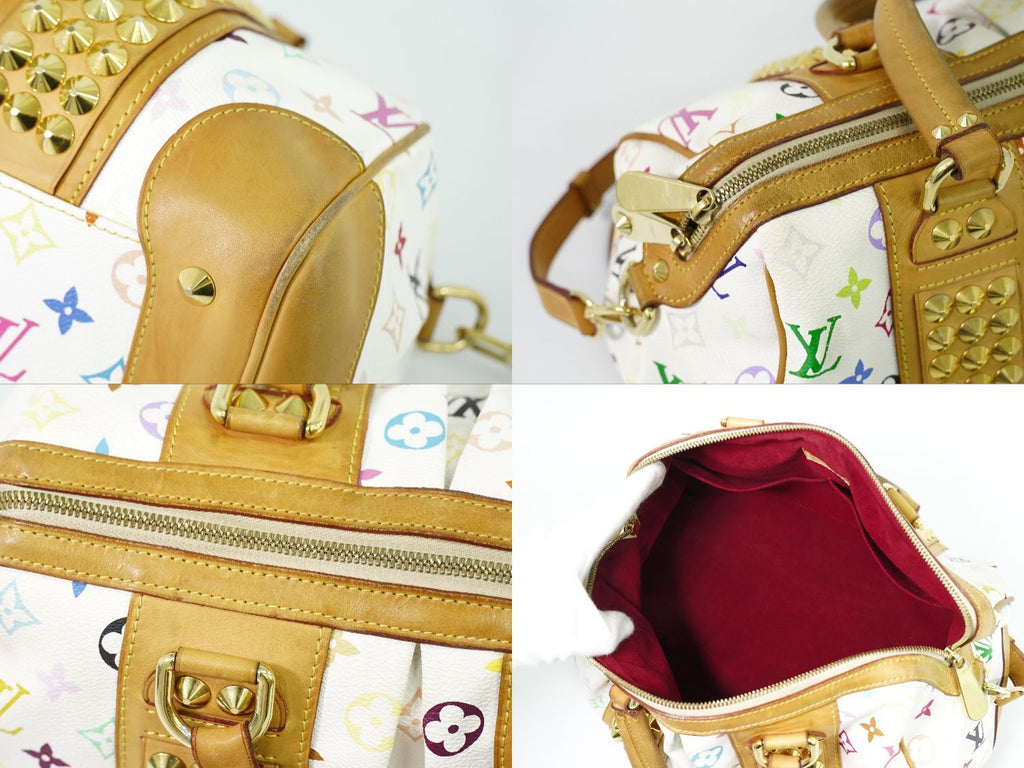 Louis Vuitton LV Courtney MM Monogram Multicolor Takashi Murakami 2-Way Handbag — view 7