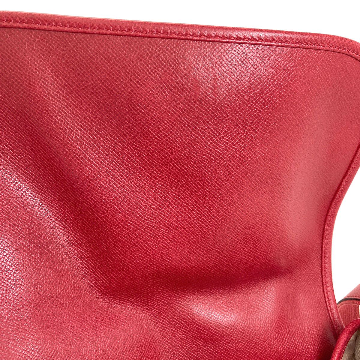 Hermes Noumea Gold Shoulder Bag Courchevel — view 9