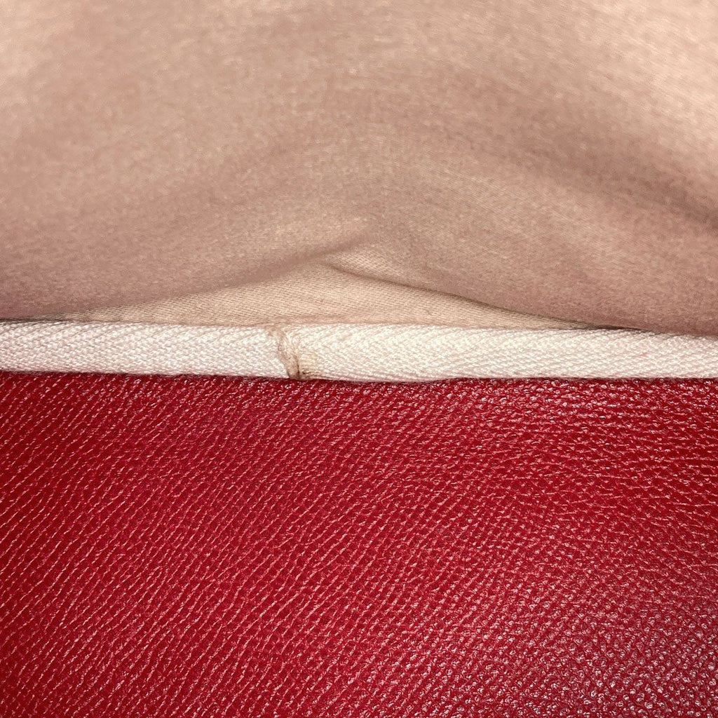 Hermes Noumea Gold Shoulder Bag Courchevel — view 8