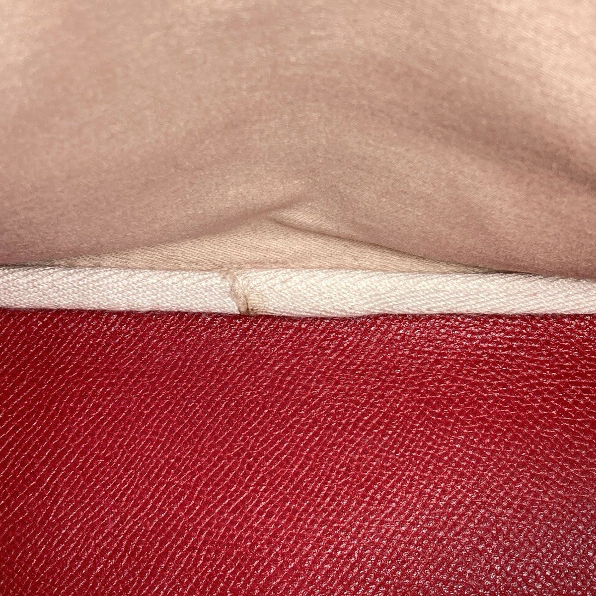 Hermes Noumea Gold Shoulder Bag Courchevel — view 8