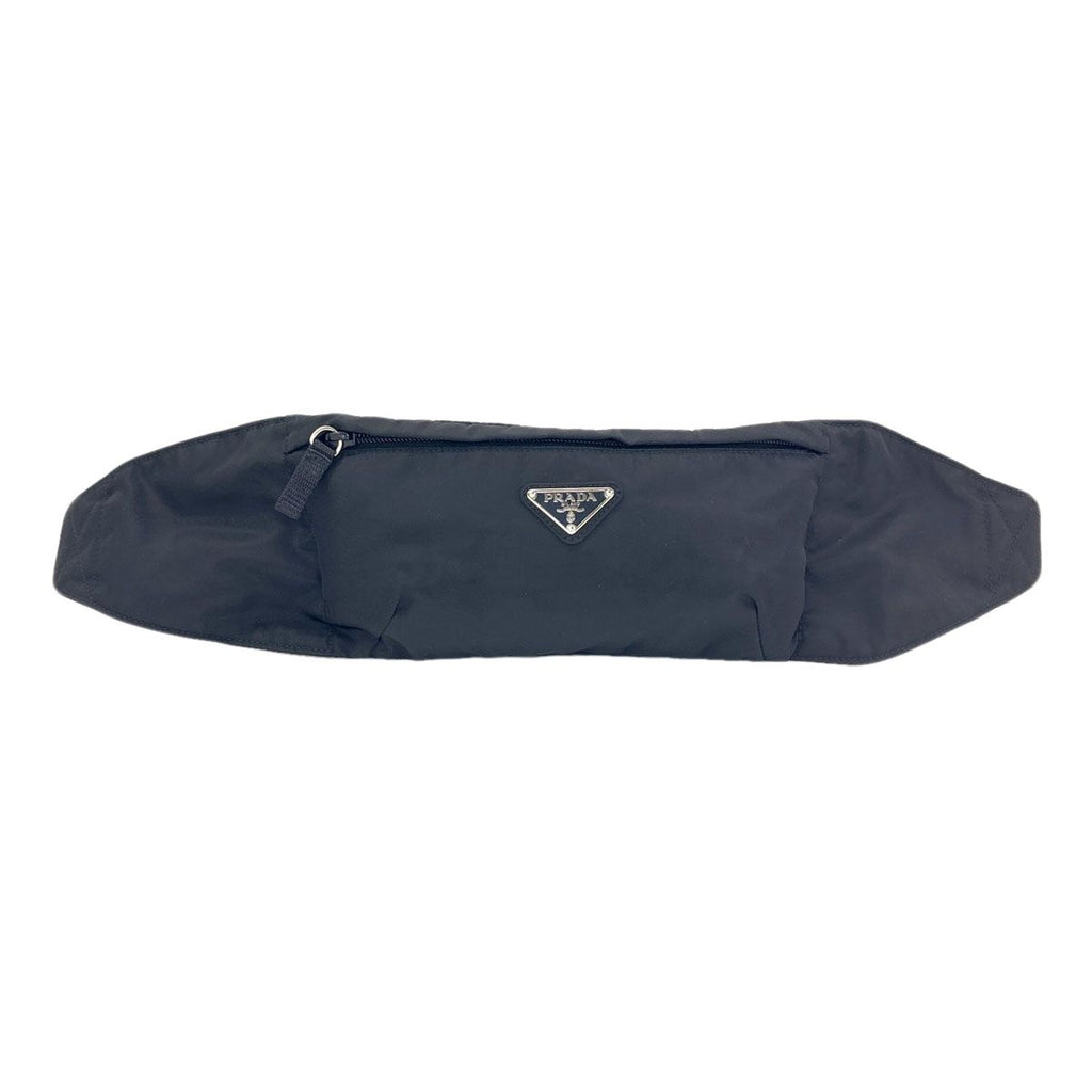 Prada Logo Hip Waist Bag Nylon