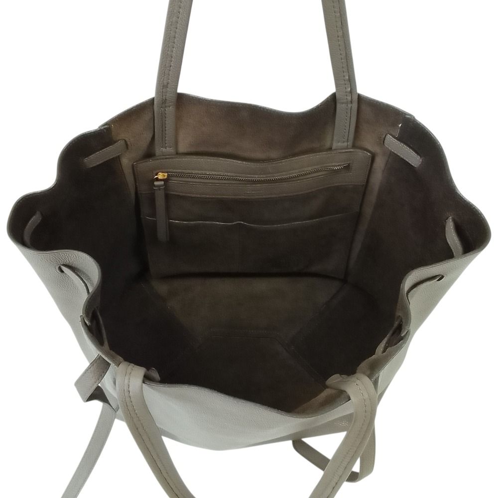Celine Phoebe Philo Era Cabas Phantom Small Tote Bag Gray — view 6