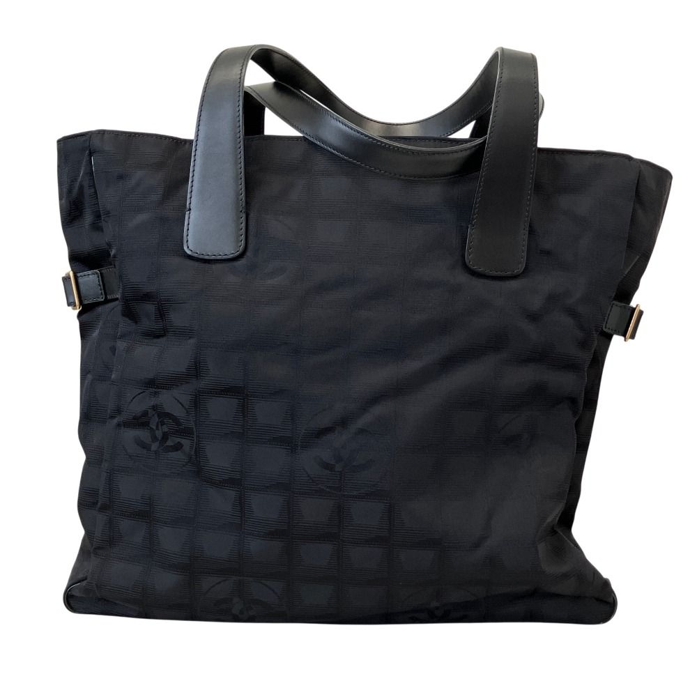 Chanel New Travel Line GM Tote Bag Black — view 3