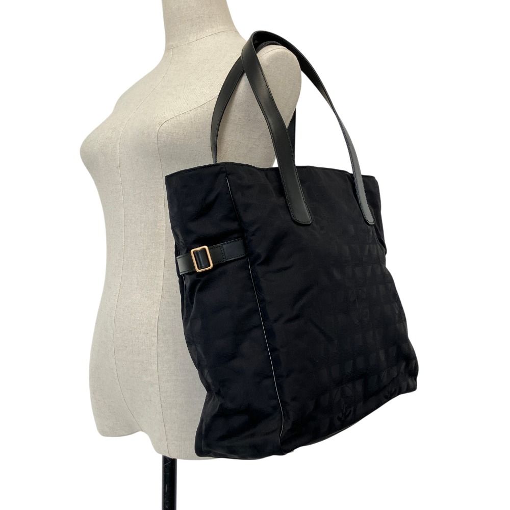 Chanel New Travel Line GM Tote Bag Black — view 5