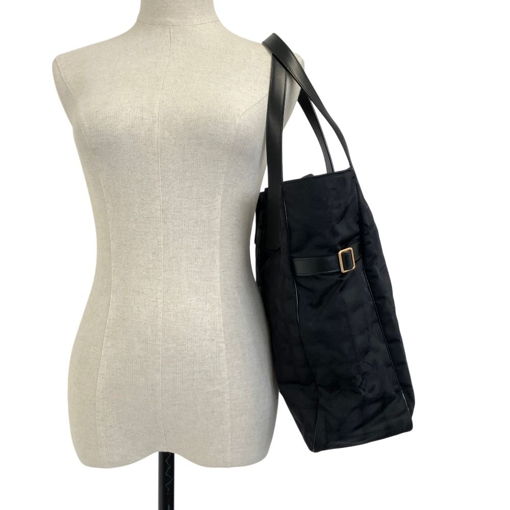 Chanel New Travel Line GM Tote Bag Black — view 6