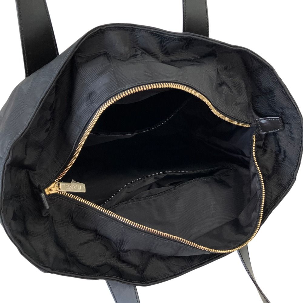 Chanel New Travel Line GM Tote Bag Black — view 8