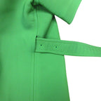 Dior Belted Mini Dress Runway Wear 38 Green — view 8