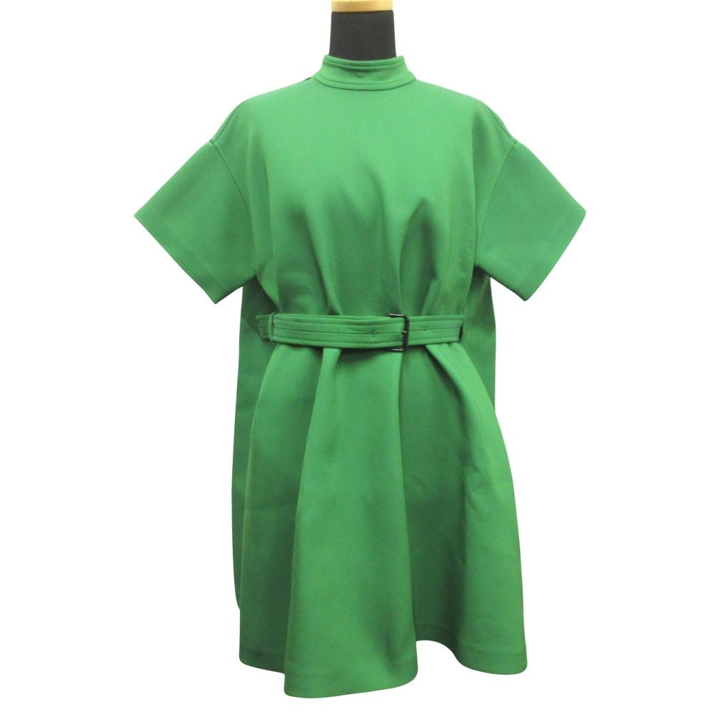 Dior Belted Mini Dress Runway Wear 38 Green