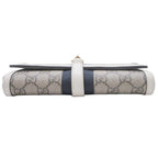 Gucci Jackie GG Supreme Canvas Wallet Chain Shoulder Beige White — view 4