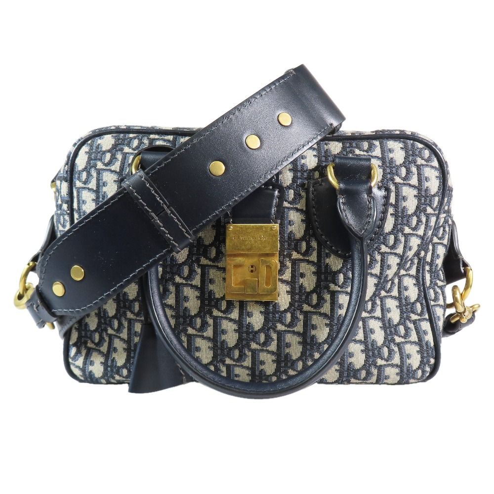 Dior 2-Way Shoulder Boston Oblique Small Bow Sling — view 7