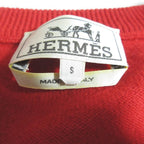 Hermes Neck Cashmere 100% Knit Sweater S — view 5
