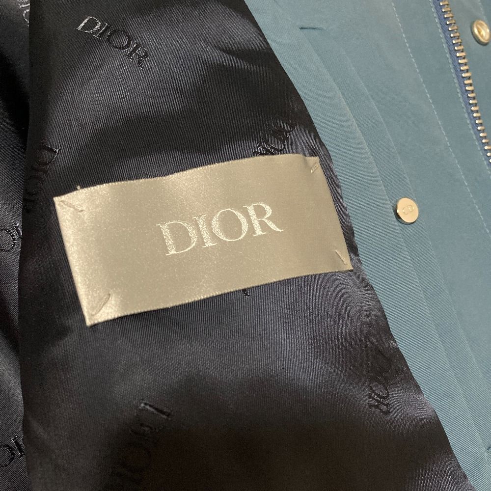 Dior Homme Keny Schaaf Mod Coat 50 Blue — view 8
