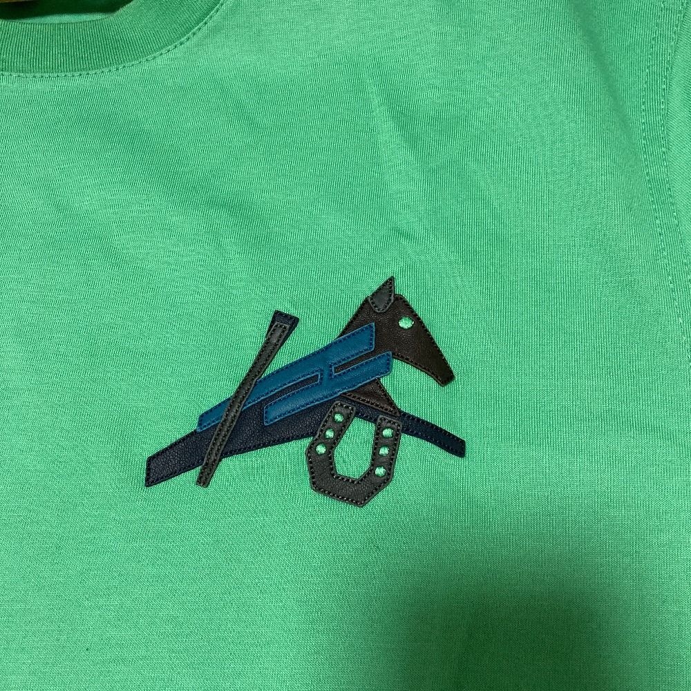 Hermes Puzzle Equestre T-Shirt L Green — view 4