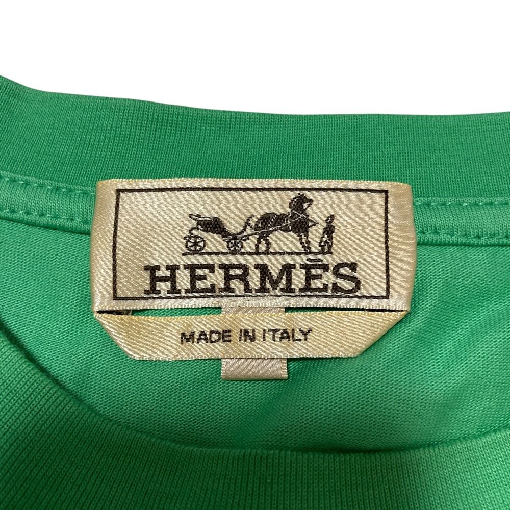 Hermes Puzzle Equestre T-Shirt L Green — view 5