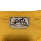 Hermes Stitch T-Shirt L Yellow — view 5