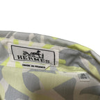 Hermes Puzzle Vegetal Series Button Shirt 39 White — view 5