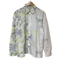 Hermes Puzzle Vegetal Series Button Shirt 39 White