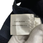 Chanel CC Logo Sleeveless Waffle Knit Dress 36 Navy — view 8