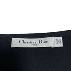 Dior Lace Trim Mini Skirt 38 Black — view 6