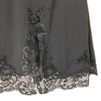 Dior Lace Trim Mini Skirt 38 Black — view 5