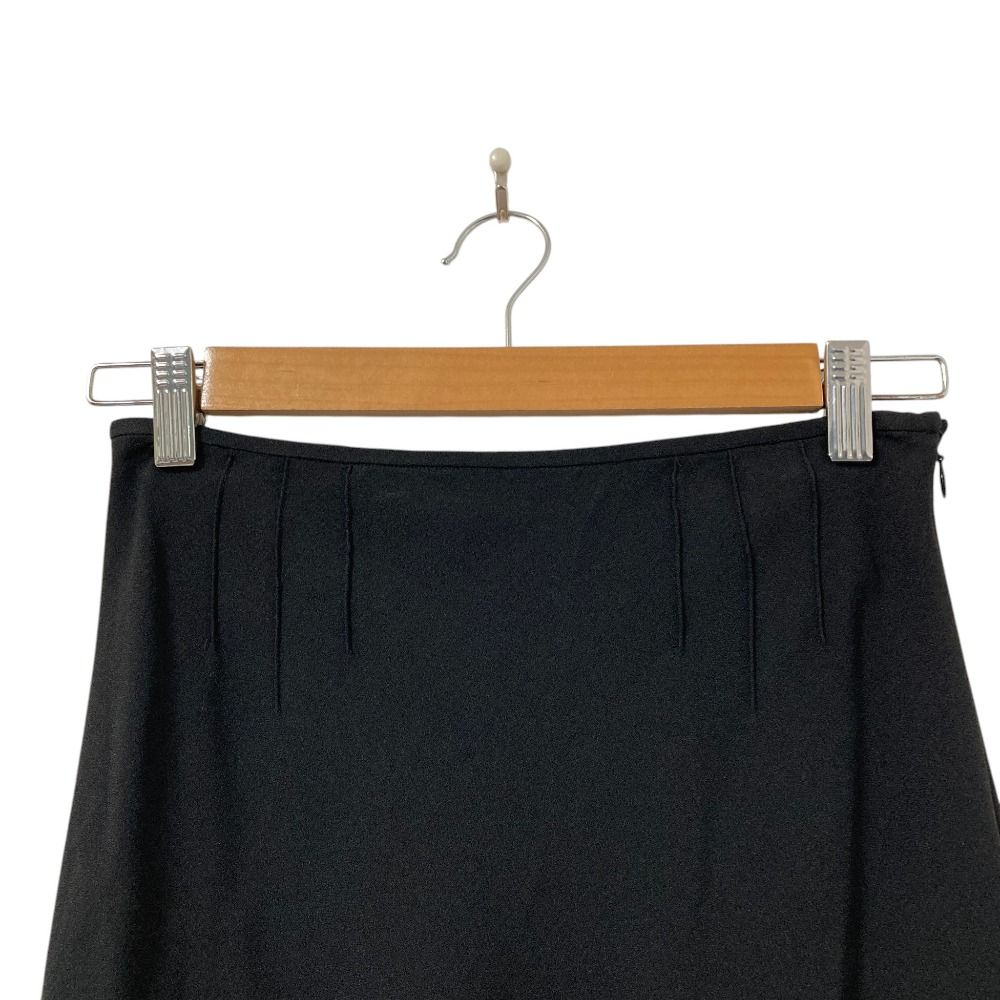 Dior Lace Trim Mini Skirt 38 Black — view 3