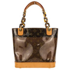 Louis Vuitton Cover Amble PM Vinyl Monogram Tote Bag Brown — view 2