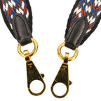 Hermes Bandouliere Shoulder Strap Sangles Zigzag Swift Toile Black — view 4