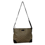 Gucci GG Supreme Shoulder Bag Brown — view 5
