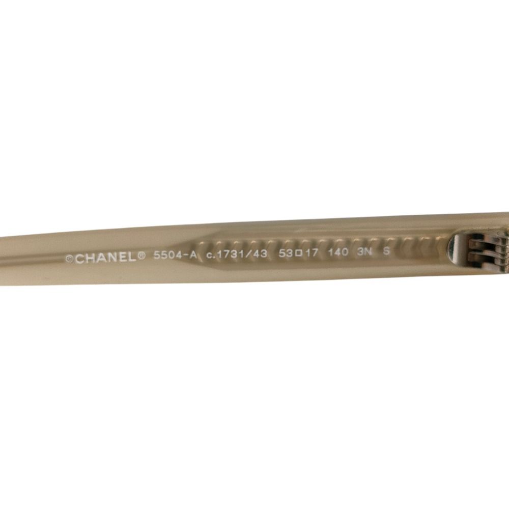 Chanel Logo CC Rectangle Butterfly Eyewear — view 8