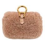 Fendi Nano Baguette Charm Mini Shoulder Bag Pink Beige — view 2
