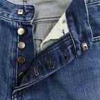 Dior J'adior Cutoff Boyfriend Denim Pants 36 Indigo — view 6