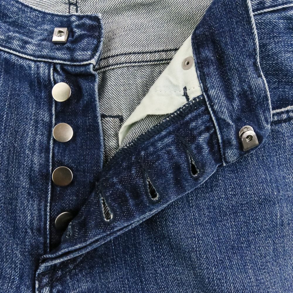 Dior J'adior Cutoff Boyfriend Denim Pants 36 Indigo — view 6