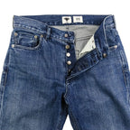 Dior J'adior Cutoff Boyfriend Denim Pants 36 Indigo — view 3